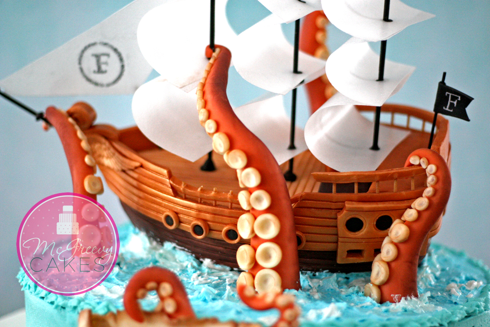 The Making of A Pirate Ship Cake (A mini tutorial) Cakeheads